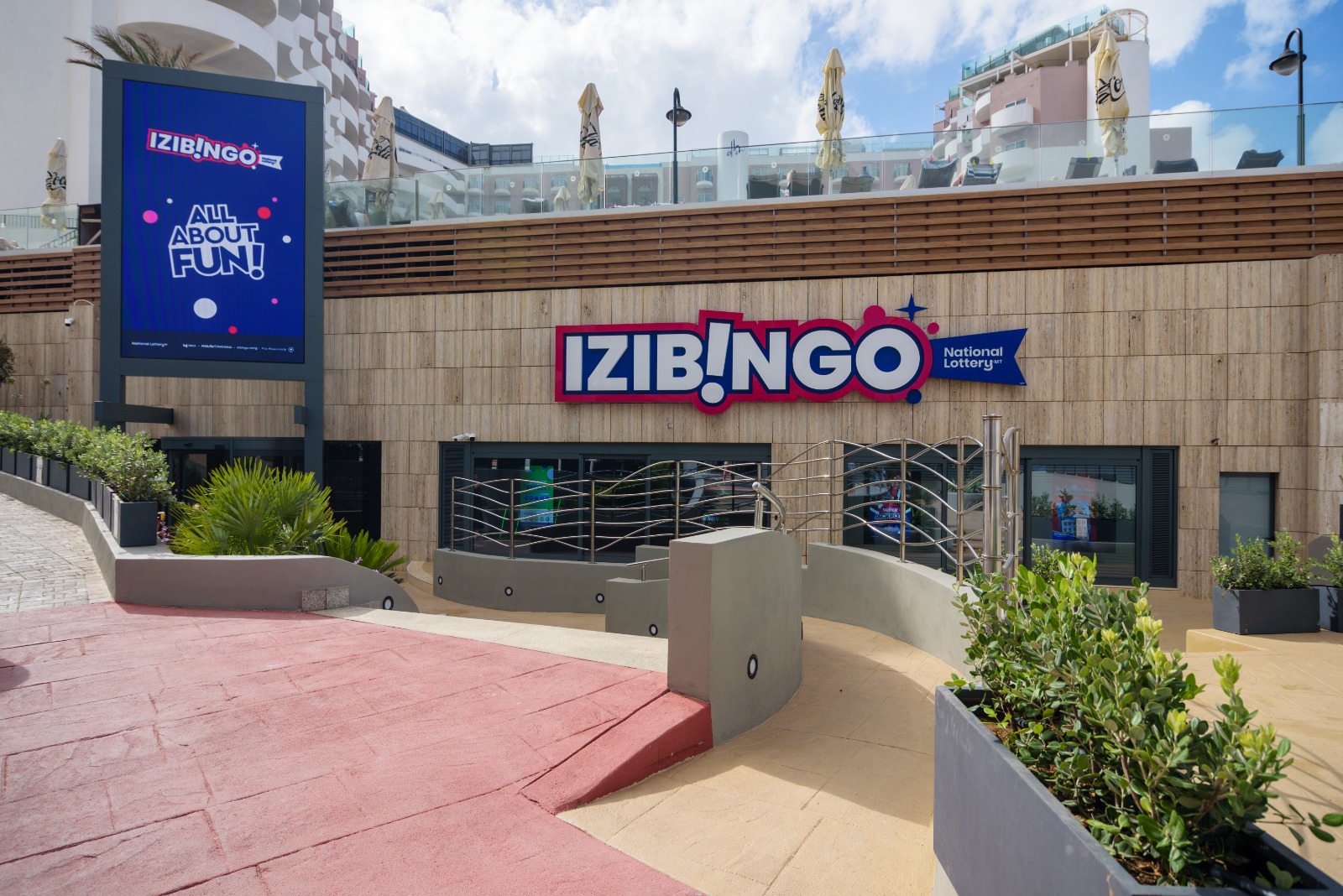 IZIBINGO entertainment center featuring a renovated Bingo Hall