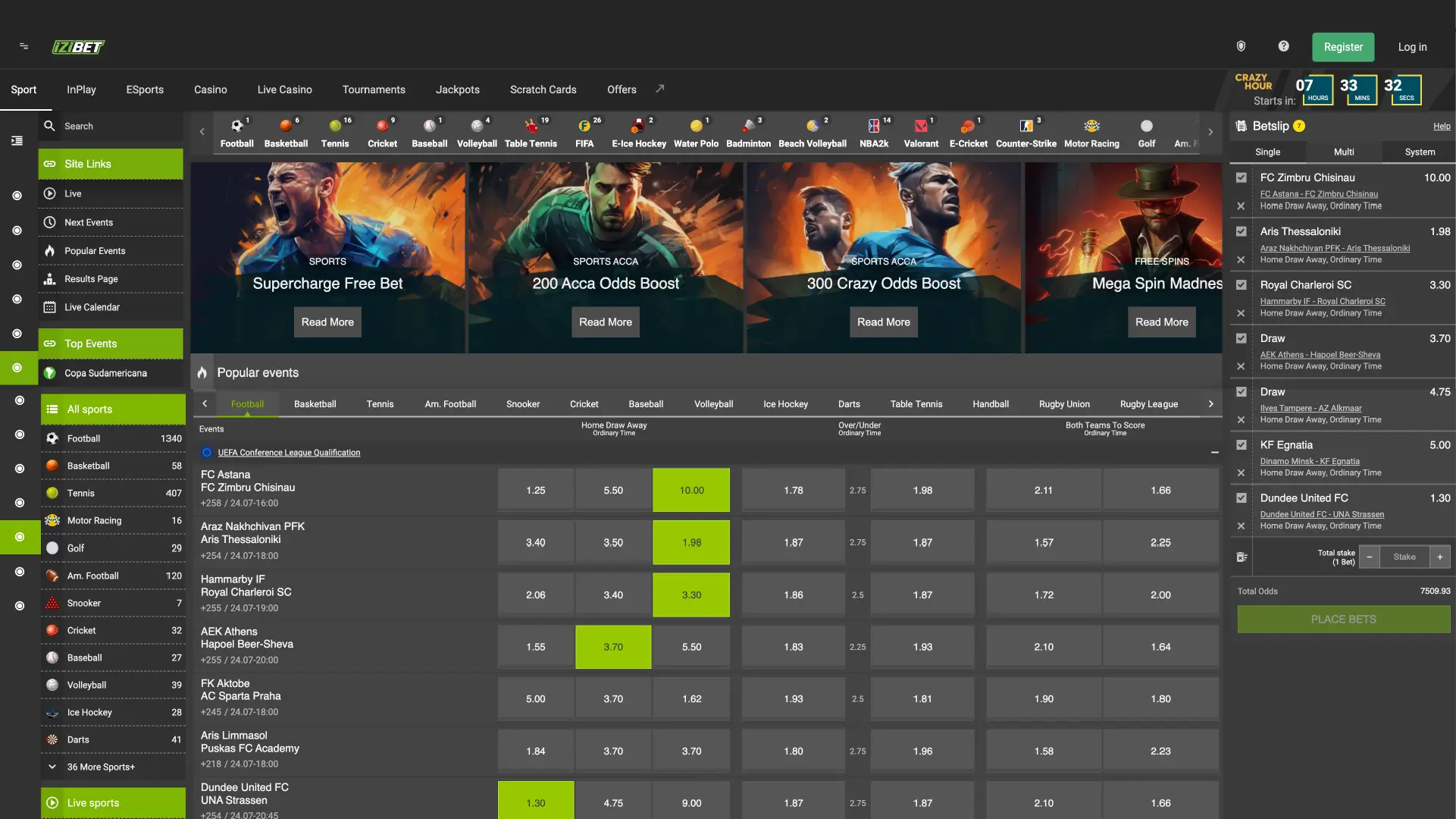 IZIBET Online Website