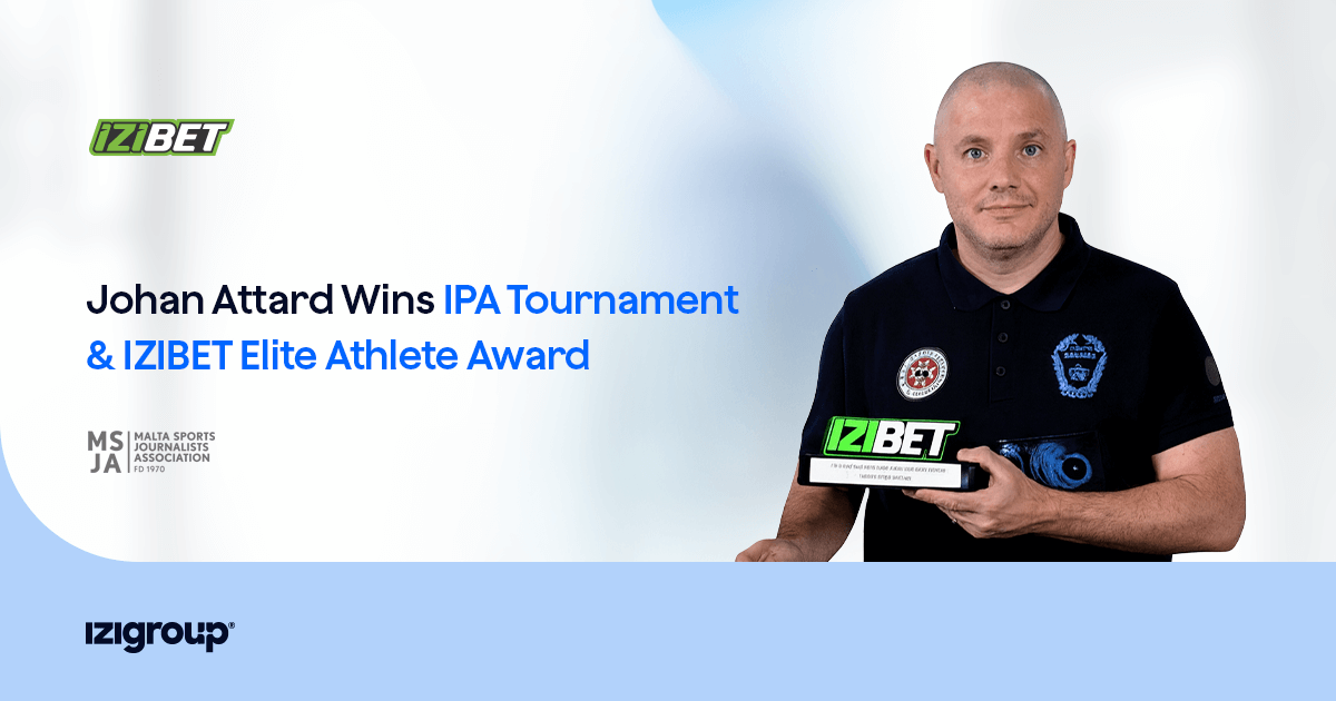 Read aboutMaltese Cueist Wins IPA Tournament & IZIBET Elite Athlete Awardon IZIGROUP